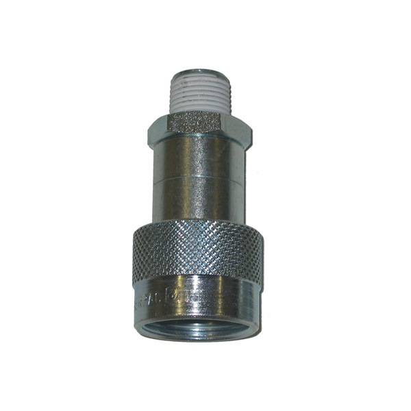 High Flow High Pressure Female Hydraulic Coupler 3/8
